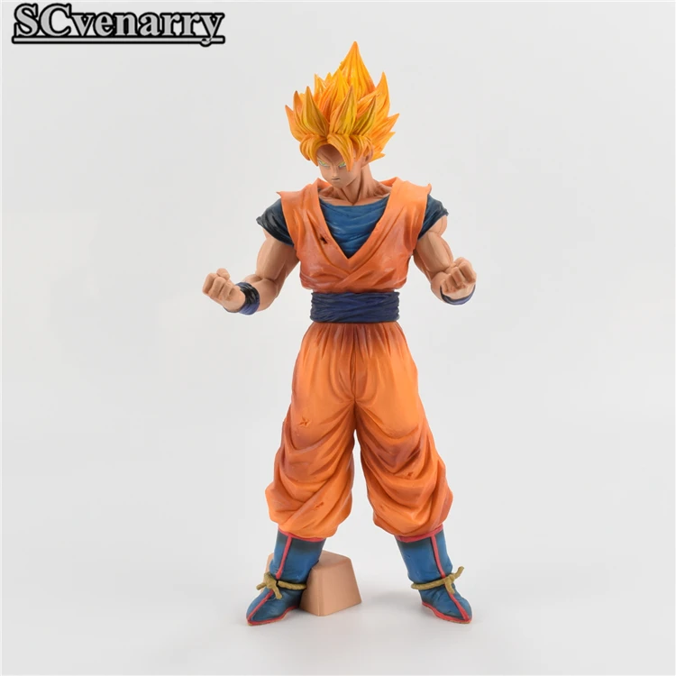 31 см Dragon Ball Z Grandista Разрешение солдат Супер Saiyan Son Goku/пластмассовая фигурка Dragonball