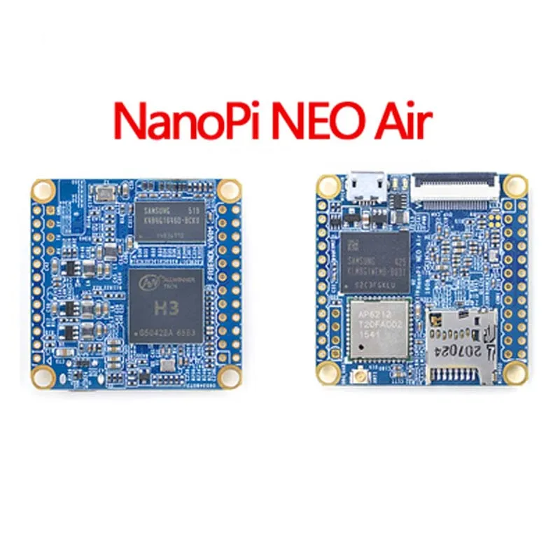 nanopi neo air 512mb ram wifibluetooth8gb32gb emmc allwinner h3 quad core cortex a7 free global shipping