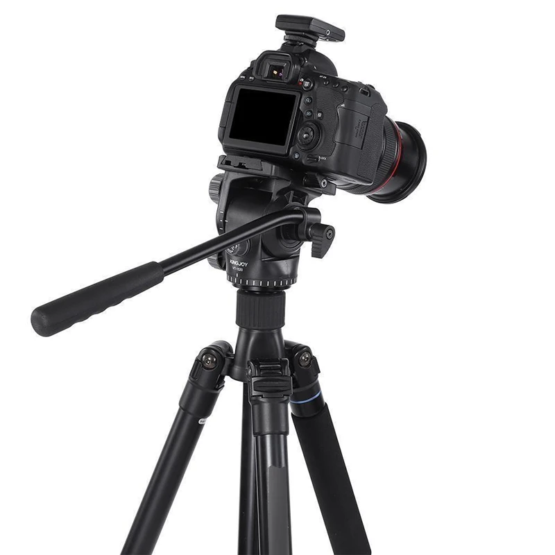KINGJOY VT-1520 гидравлический штатив для камеры с панорамной головкой QR пластина для DSLR камеры s