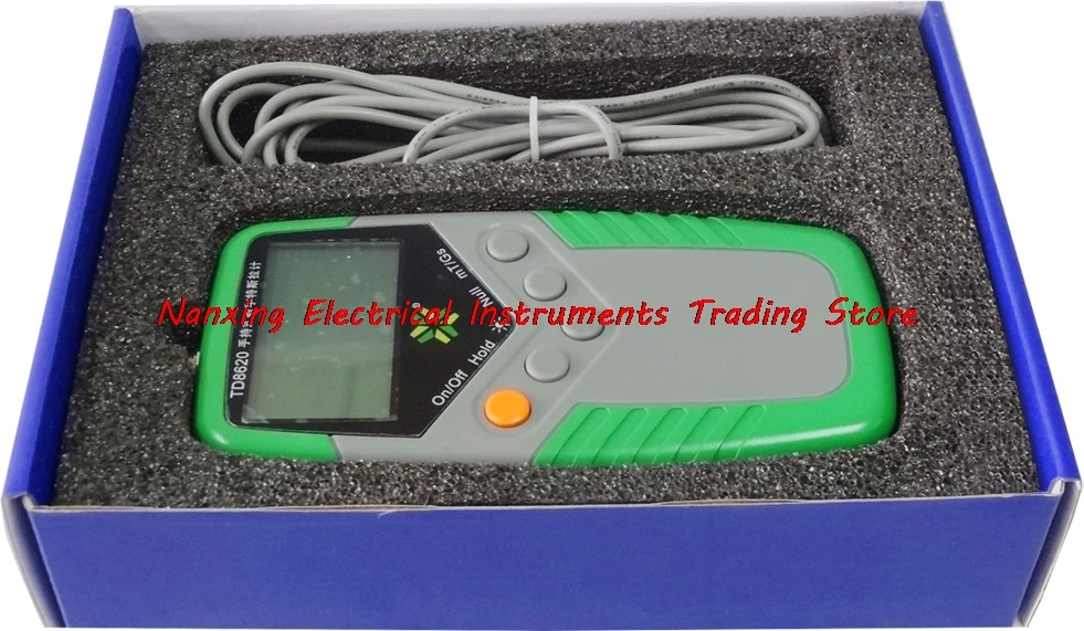 TD8620 Gaussmeter Тесла метр флюксметр поверхности магнитного поля тестер с функцией NS идеальная альтернатива WT10A
