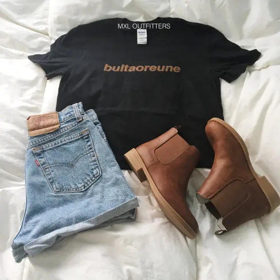 OKOUFEN KPOP модная футболка Tumblr Bultaoreune популярная унисекс уличная хип-хоп Женская Мужская рубашка хипстерские футболки топы