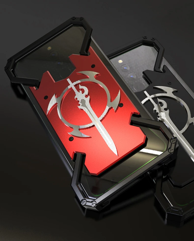 Противоударный металлический чехол ADKO для задней панели Xiaomi Black Shark 1 2 Helo, алюминиевый чехол Sword Thor для Xiaomi Blackshark 2 Pro