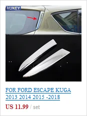 Для FORD ESCAPE KUGA 2013 хромированный светильник для чтения с картой, переключатель лампы на крыше, накладка, панель, рамка, рамка