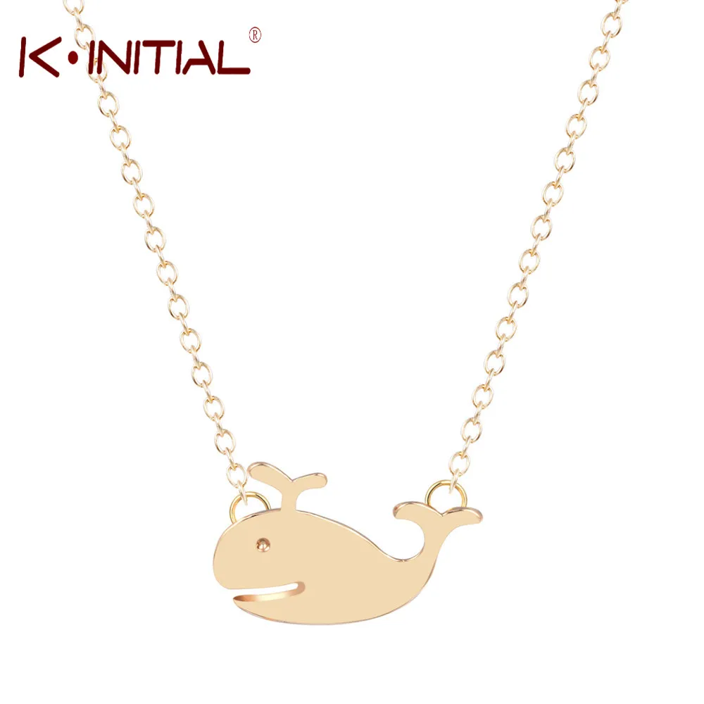 Kinitial 10 шт. оптовая продажа касатка Ожерелья для мужчин ювелирные изделия милый