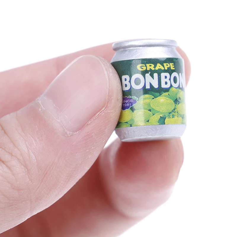 Миниатюрная кукольная мебель 4 * банки для напитков украшения сделай сам