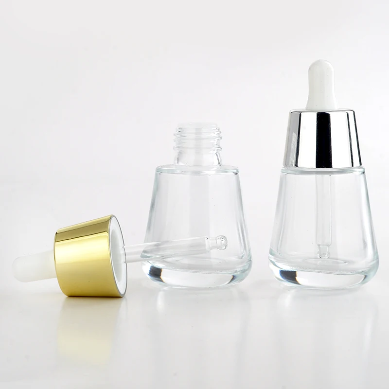 Прозрачный стеклянный флакон для духов 30 мл с капельницей новый стиль|oil bottle
