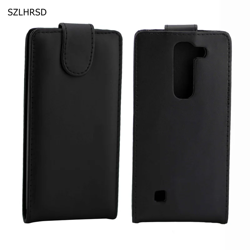 Up and Down Vertical Flip pu Leather Cover Bags Skin Phone Cases Coque for LG G4C H500 Magna h502f Business Fundas |