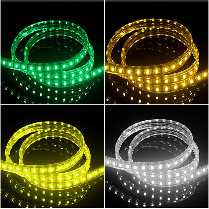 10 м/рулон бесплатная доставка 220 В вход 16 цветов RGB низкая мощность высокая