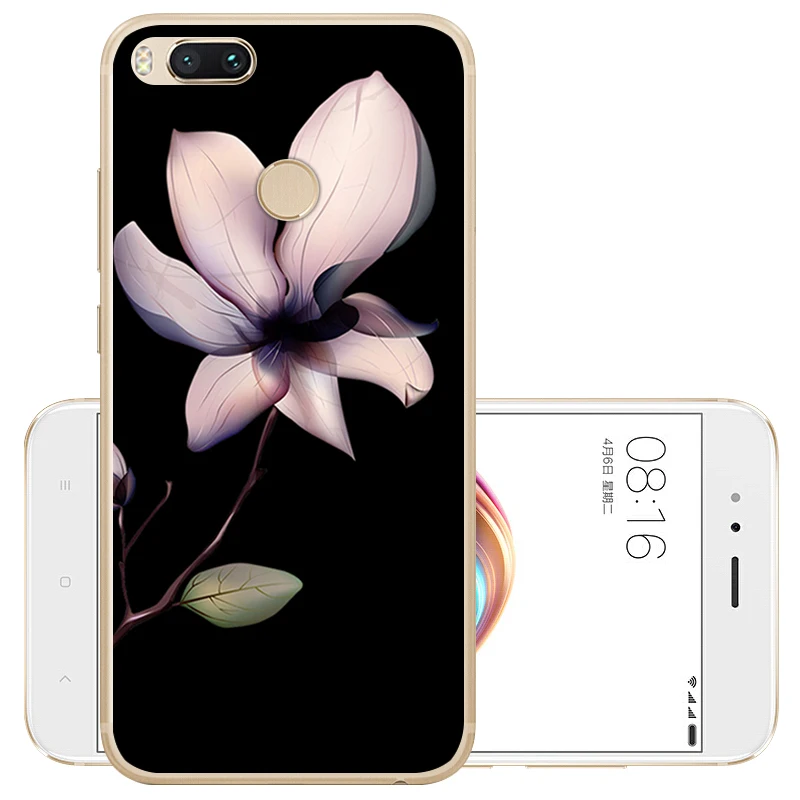 CROWNPRO для Xiaomi mi a1 Чехол Мягкий ТПУ силиконовый чехол для Xiaomi mi 5X mi 5X задняя крышка для mi a1 прозрачный защитный чехол для телефона - Цвет: DHH