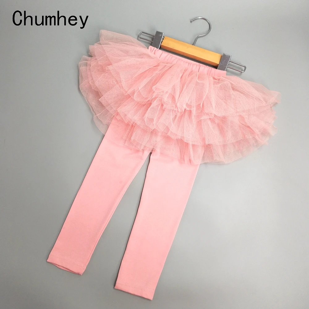 Юбка для маленьких девочек Chumhey штаны весна-осень детские юбки-брюки газовые