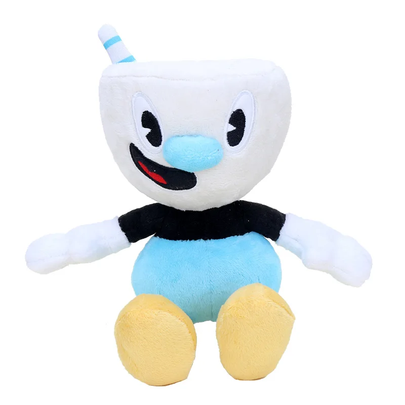 Cuphead & Mugman плюшевые игрушки the Devil легендарные кости мелового короля мягкие