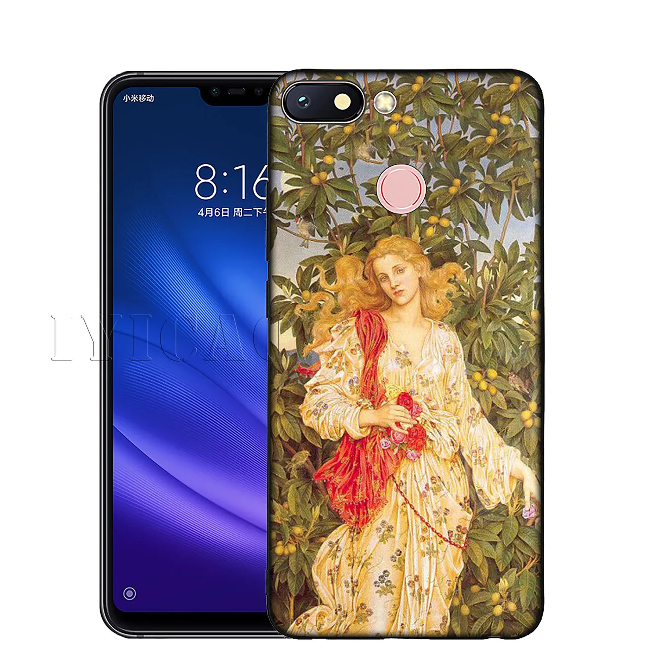 IYICAO художественные картины Рождение Венеры мягкий чехол для телефона Xiaomi Mi 10 9 9T