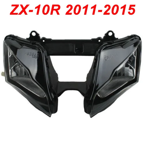 Для 11 15 Kawasaki Ninja ZX10R ZX 10R передняя фара для мотоцикла ясная 2011 2012 2013 2014 2015| |