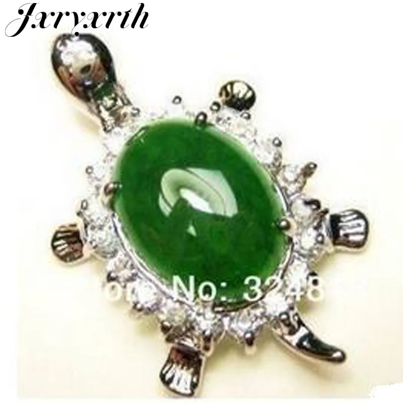 Jxryxrth новинка 2019 женские Украшения модная зеленая подвеска с инкрустацией из