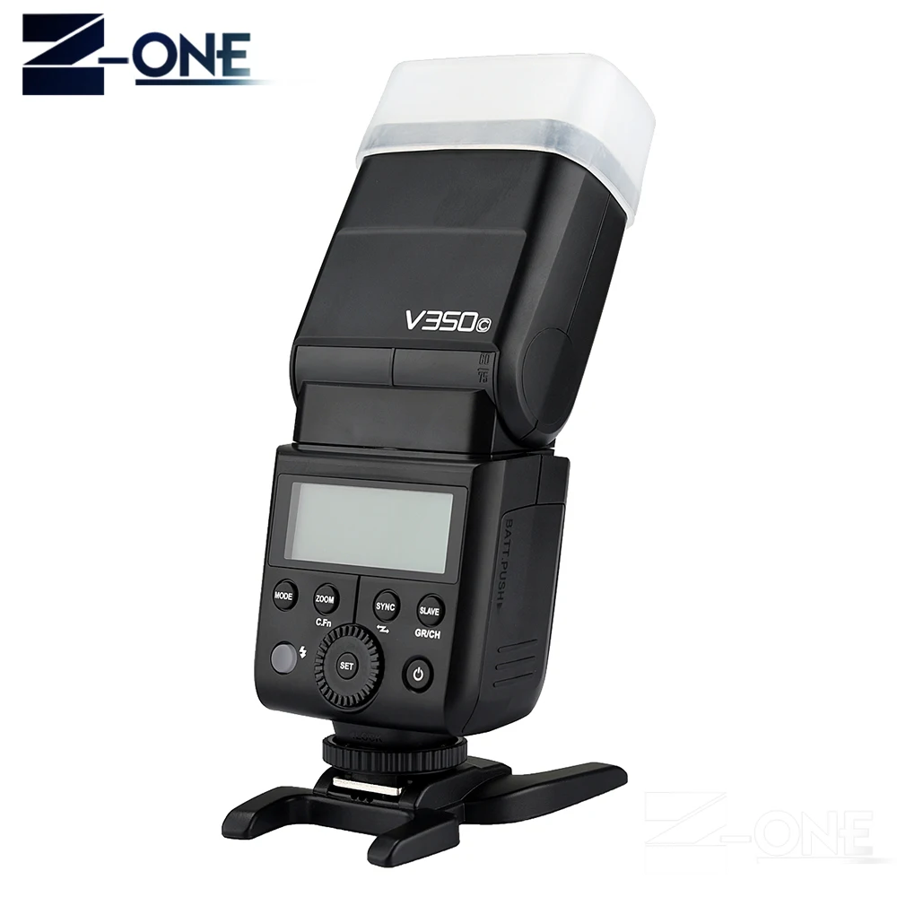 Godox V350C TTL HSS 1/8000s GN36 0 1 ~ 7 s рециркулирует камера Speedlite Flash встроенный литиевый