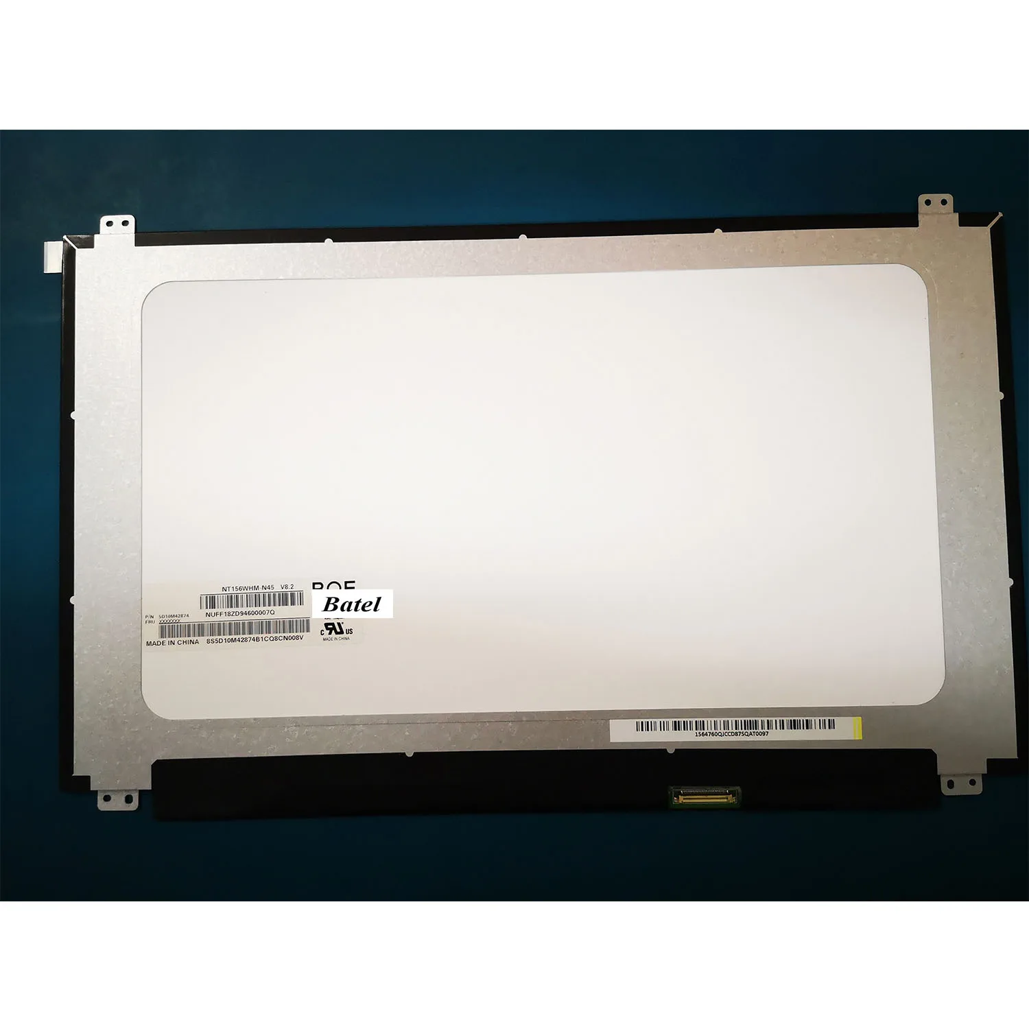 Для BOE NT156WHM N45 V8.0 V8.1 V8.2 350 мм fru 5D10M42874 NT156WHM N45 матовый 30Pin HD 1366X768 ЖК-дисплей Дисплей Замена
