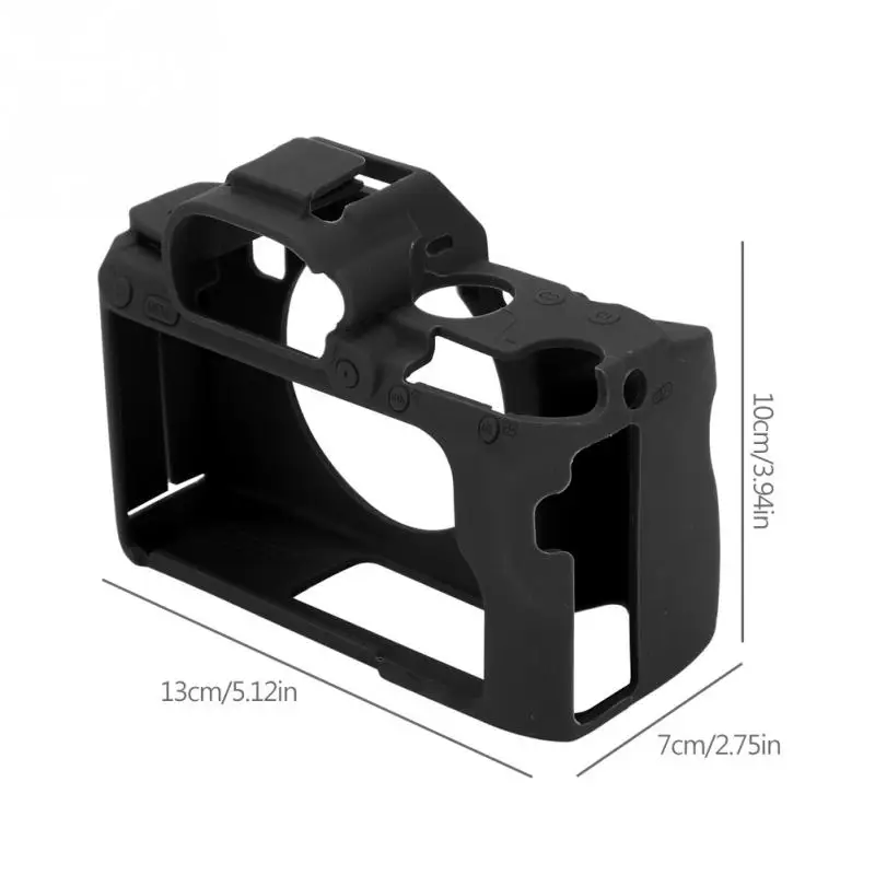 Мягкий силиконовый чехол для камеры защитный аксессуар Sony A7 III A7R3 Mark III|Сумки