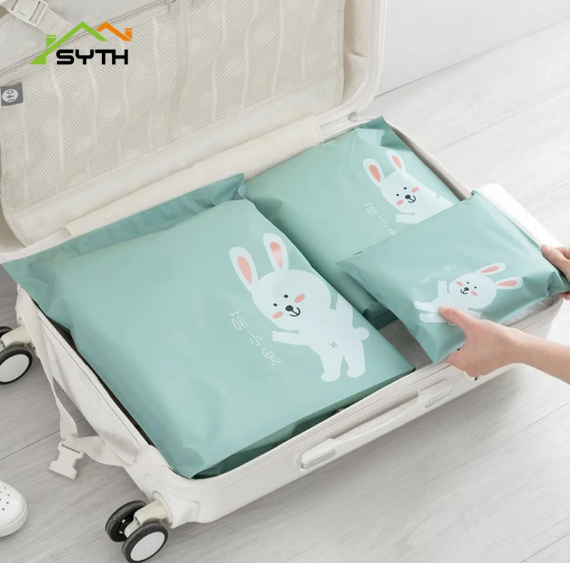 

PM Series High Quality Cartoon Portable Travel Storage Bags Dustproof and Waterproof Suitcase Case Organizer Drop shipping