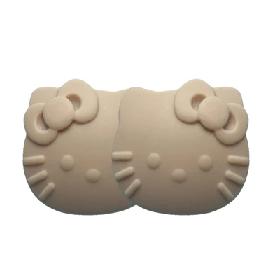 wood 10 шт., силиконовые мини-бусины hello kitty, пищевого качества, силиконовые бусины-прорезыватели, милые DIY, прорезыватели для зубов, ожерелье для кормления, Детские бусины-прорезыватели - Цвет: wood