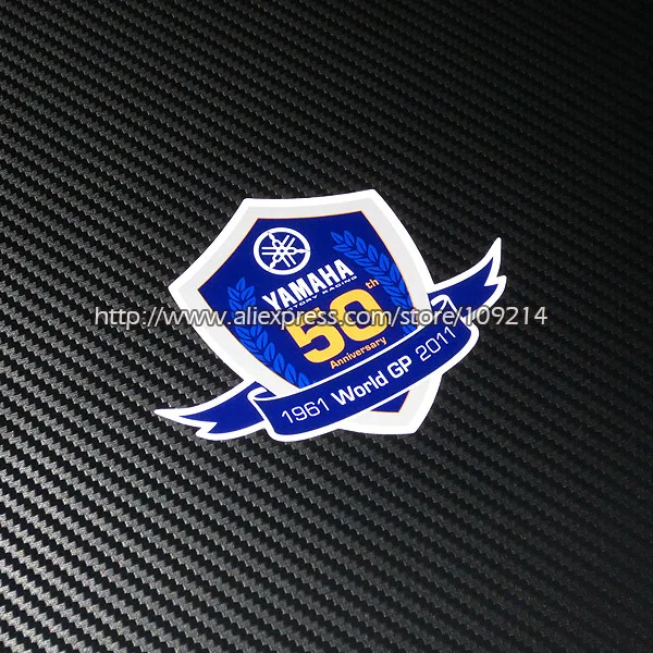

For Yamaha Factory Racing GP Team 50th anniversary R1 R3 R6 FZ1 FZ8 FZ6 Motorcycle Motor Bike Decal Waterproof Sticker 10