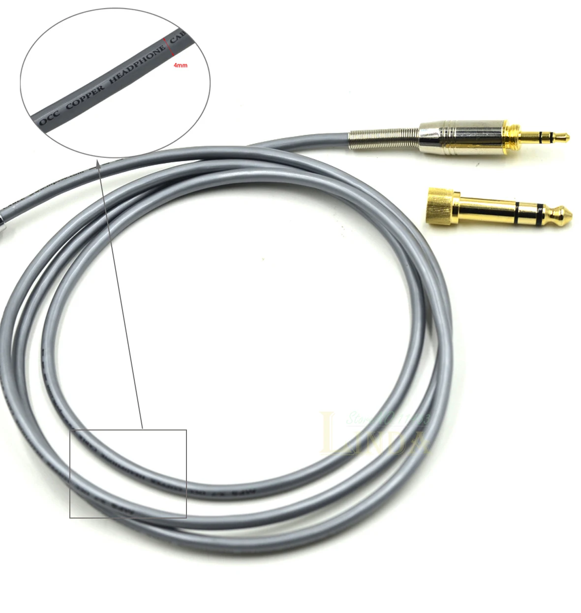 Сменный аудиокабель 5N OCC для наушников Philips SHP9000 SHP8900 | Электроника