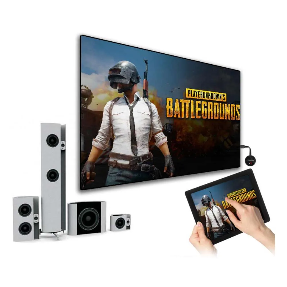 Mirascreeen G7 plus беспроводной HDMI ТВ палка Дисплей приемник Wifi ключ 4 к 2,4 г H.265 зеркальный экран Miracast Airplay DLNA Cast