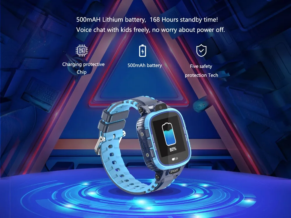 Greentiger TD26 умные детские часы IP67 водонепроницаемые gps wifi Детские трекер камера умные детские SOS мониторинг позиционирования часы