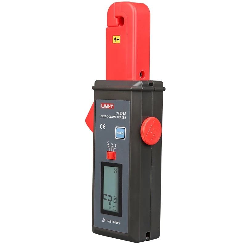 UNI T UT258A AC/DC Клещи Амперметр аналоговый измеритель Тестер Утечки тока|Измерители