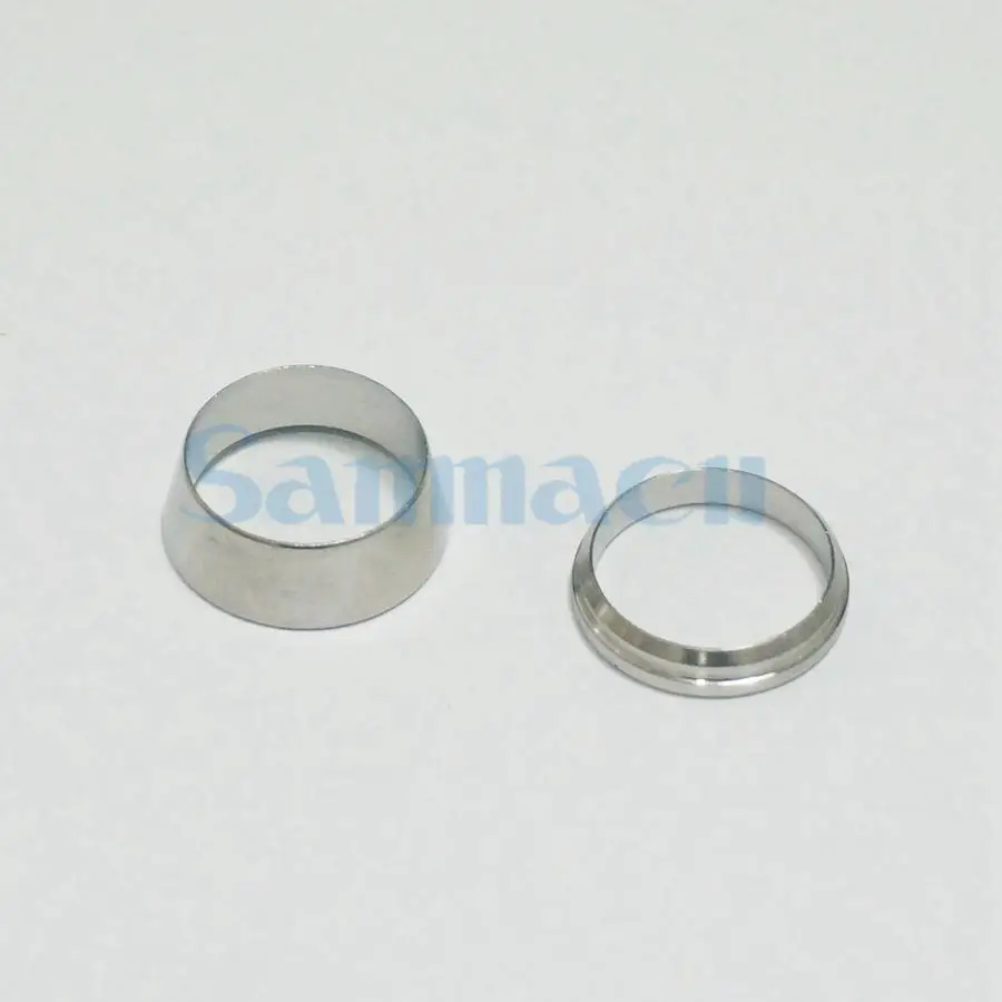 Лот 10 1/" 1/4" 3/" 1/2" 304 SS компрессионное кольцо