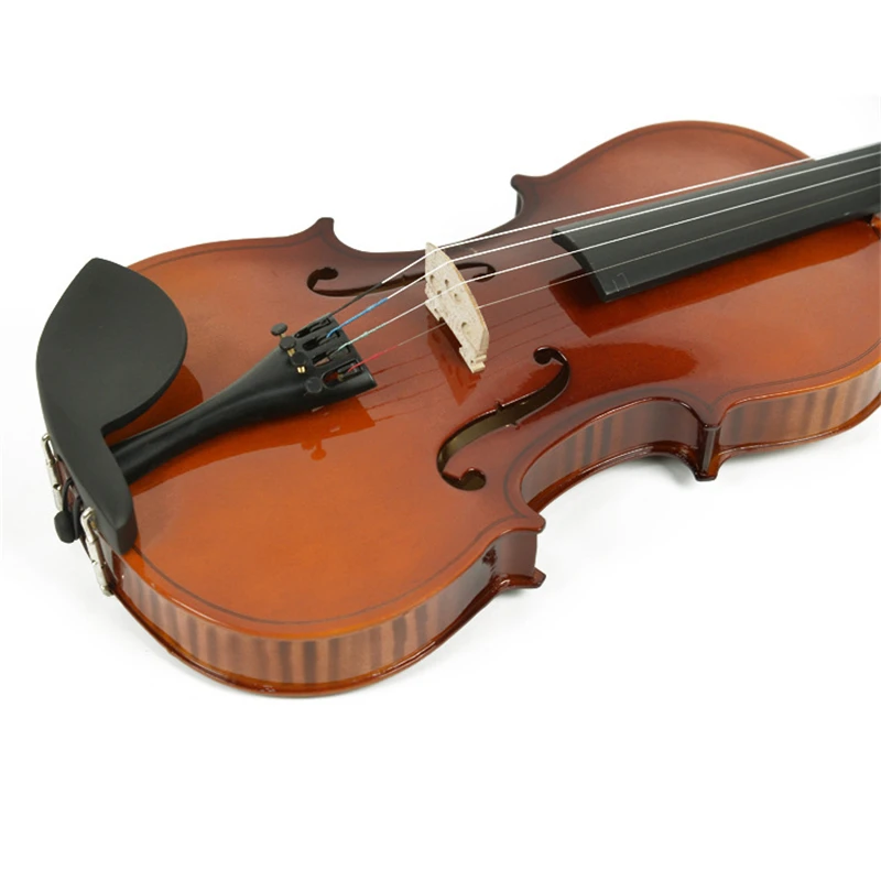 Свет цельная деревянная скрипка 4/4 ремесло полосы Violino для взрослых студентов