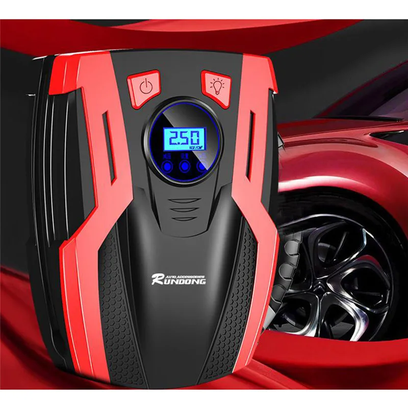 Автомобильный 12V 150 PSI цифровой насос для шин портативный воздушный компрессор
