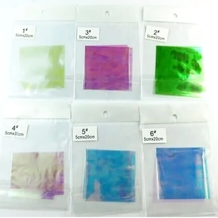 Горячая 1/6 шт бумажные женские аксессуары для стикеры 3D на ногти Nail Art DIY