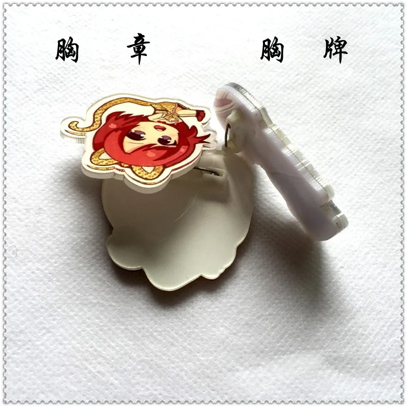 9 шт./компл. игровой значок Minamoto Kagura Onmyoji Tengu Wolf Idolized Abe no Seimei Meikai No Yakujin брошь Kawaii