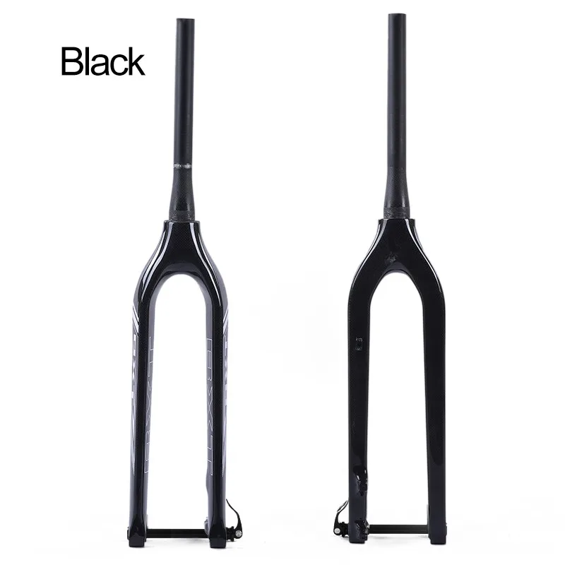 MTB Карбоновая вилка 29er Горные DH коническая через ось 15 мм Bicicletas жесткая передняя вилка для горного велосипеда Fibre BXT Велосипедная вилка