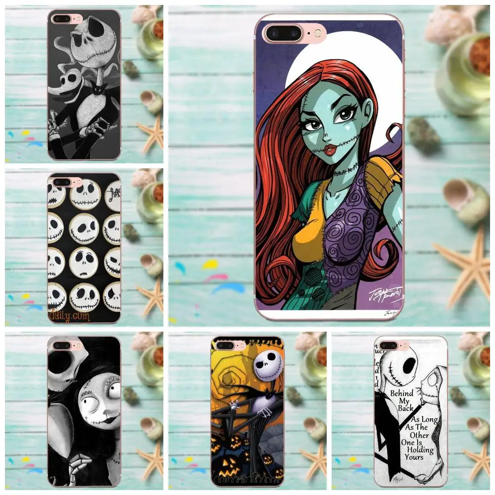 Cool Jack Skellington для Samsung Galaxy Note 5 8 9 S3 S4 S5 S6 S7 S8 S9 S10 mini Edge Plus Lite Special|Чехлы-накладки| |