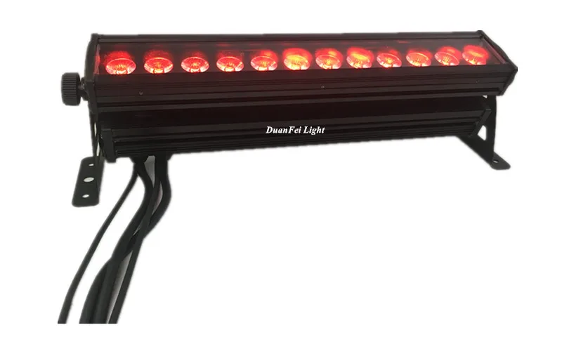 4 pieces 12x15w hight bright rgbwa led bar ip65 dj wall washer light | Освещение