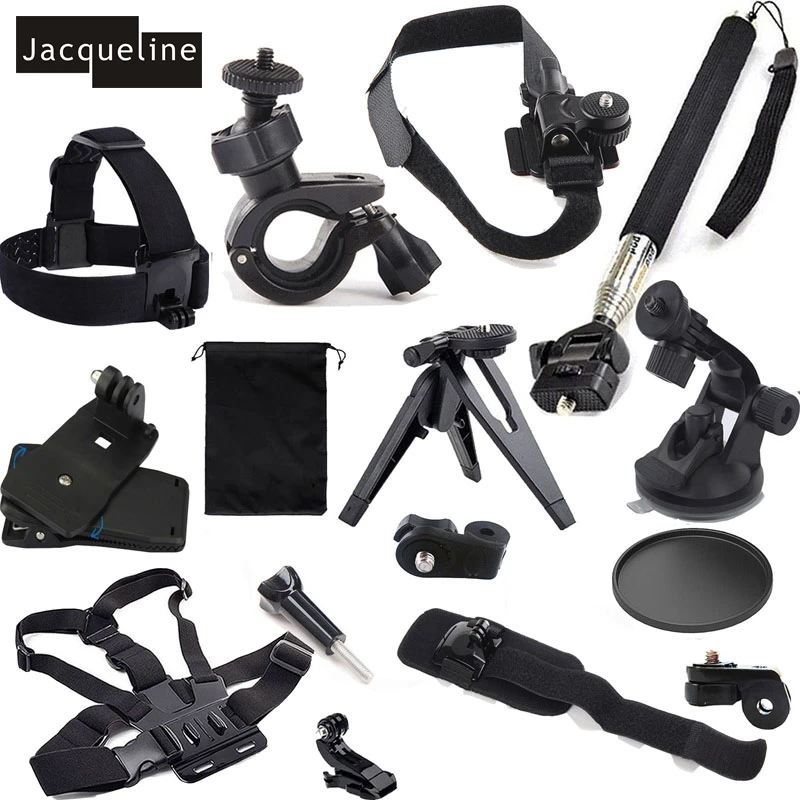 Jacqueline для крепления комплект аксессуаров Sony action HDR AS15 AS20 AS30V AS200V AS100V AZ1 mini Polaroid