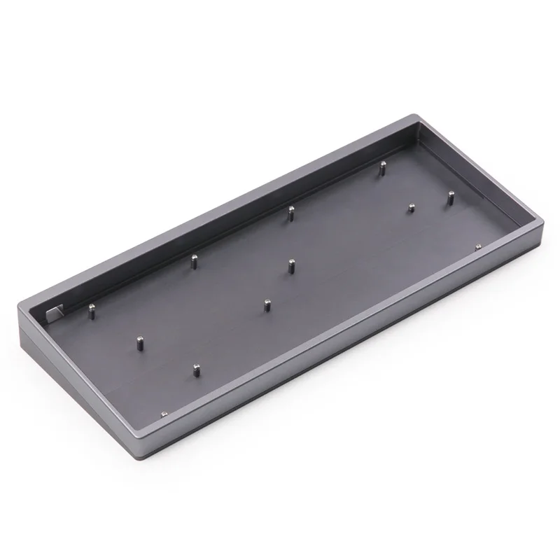 KBDfans KBD75 V2 Пользовательские DIY kit без колпачков для mx механическая клавиатура - Цвет: grey bottom dark gr
