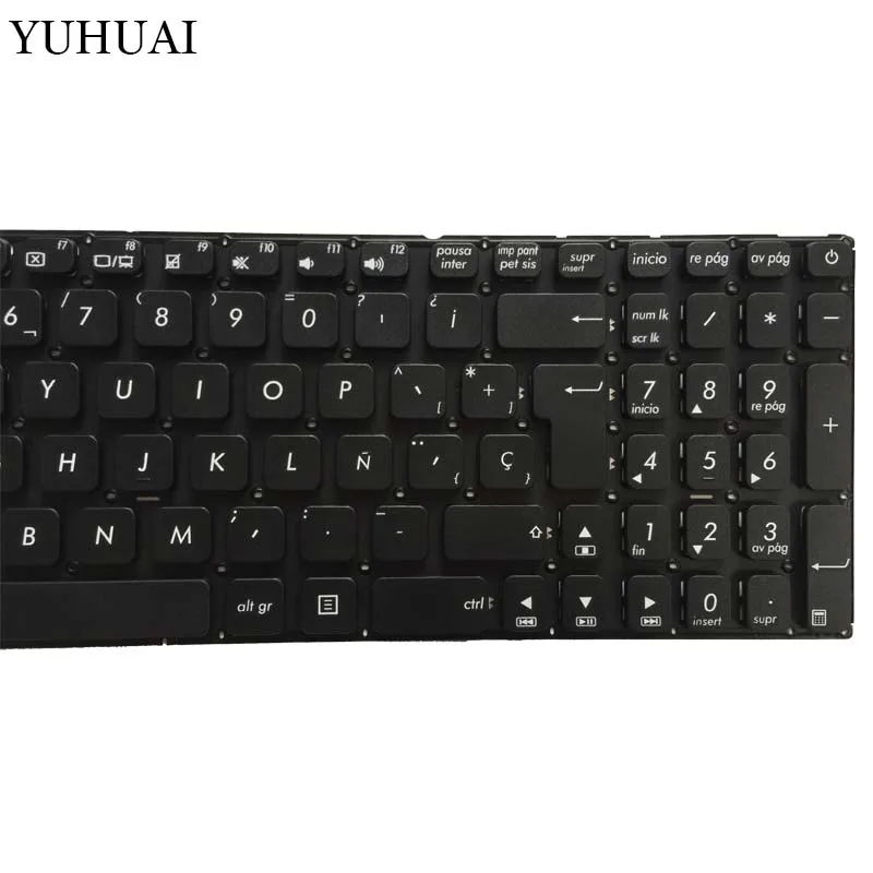 Новая испанская клавиатура для Asus X541 X541U X541UA X541UV X541S X541SC X541SC X541SA RU черная клавиатура для ноутбука