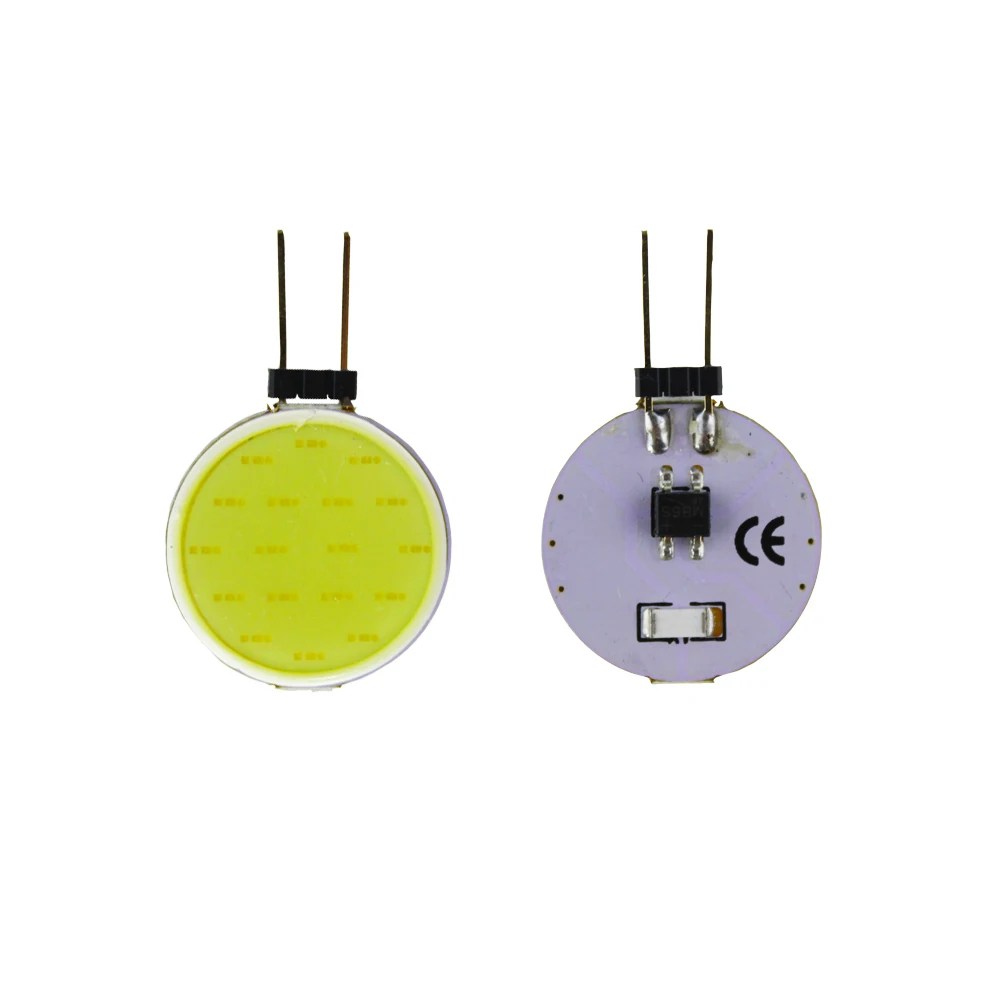 2 предмета в комплекте G4 светодиодный COB 18SMD белый/теплый белый морской RV чтение