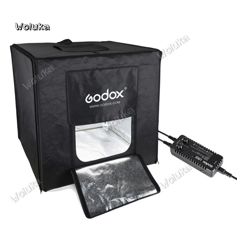 Godox LSD60 светодиодный мини Фотостудия 60*60*60 см тента вспышки софтбокс 2 шт.