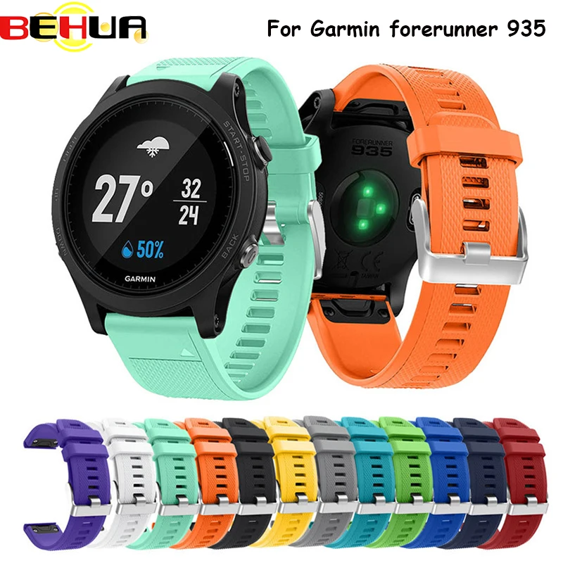 Сменный силиконовый ремешок для наручных часов Quick Release Easy Fit браслет-браслет Garmin