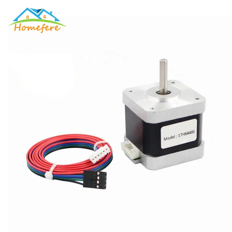 3 шт. Nema17 шаговый двигатель 42 Мотор Nema 17 42BYGH 1.7A 17HS2408 17HS4401 17HS8401 4 свинцовый для 3D