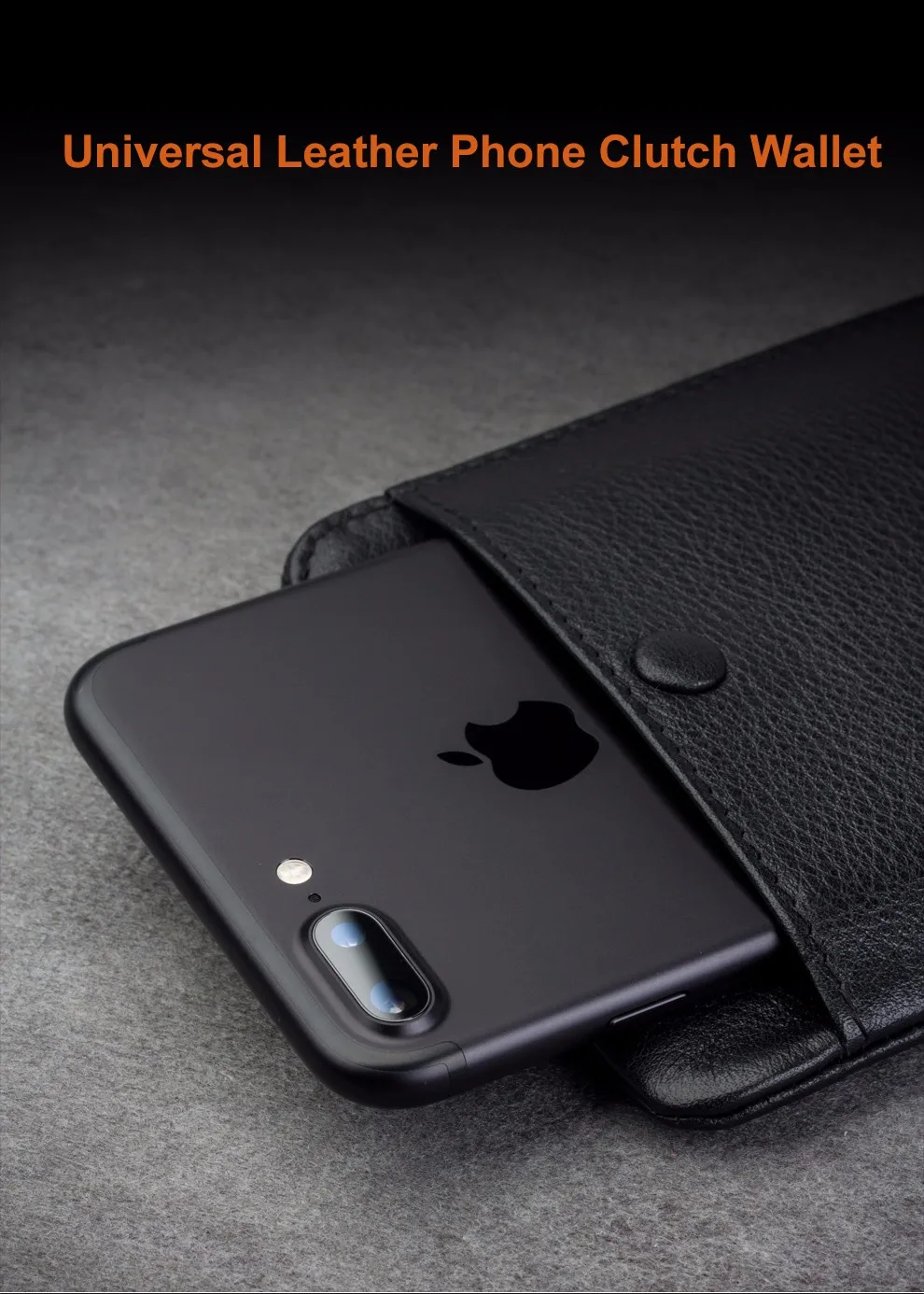 QIALINO кошелек чехол для iphone 7 и iphone 7 plus ручной работы из натуральной кожи чехол для iphone 6s слоты для карт 4,7/5,5 дюймов