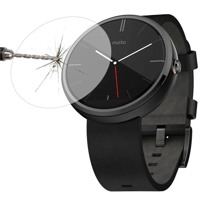Для Motorola Moto 360 1st Gen 2nd 42 мм/46 мм SmartWatch закаленное стекло 9 H 2.5D Премиум Защитная