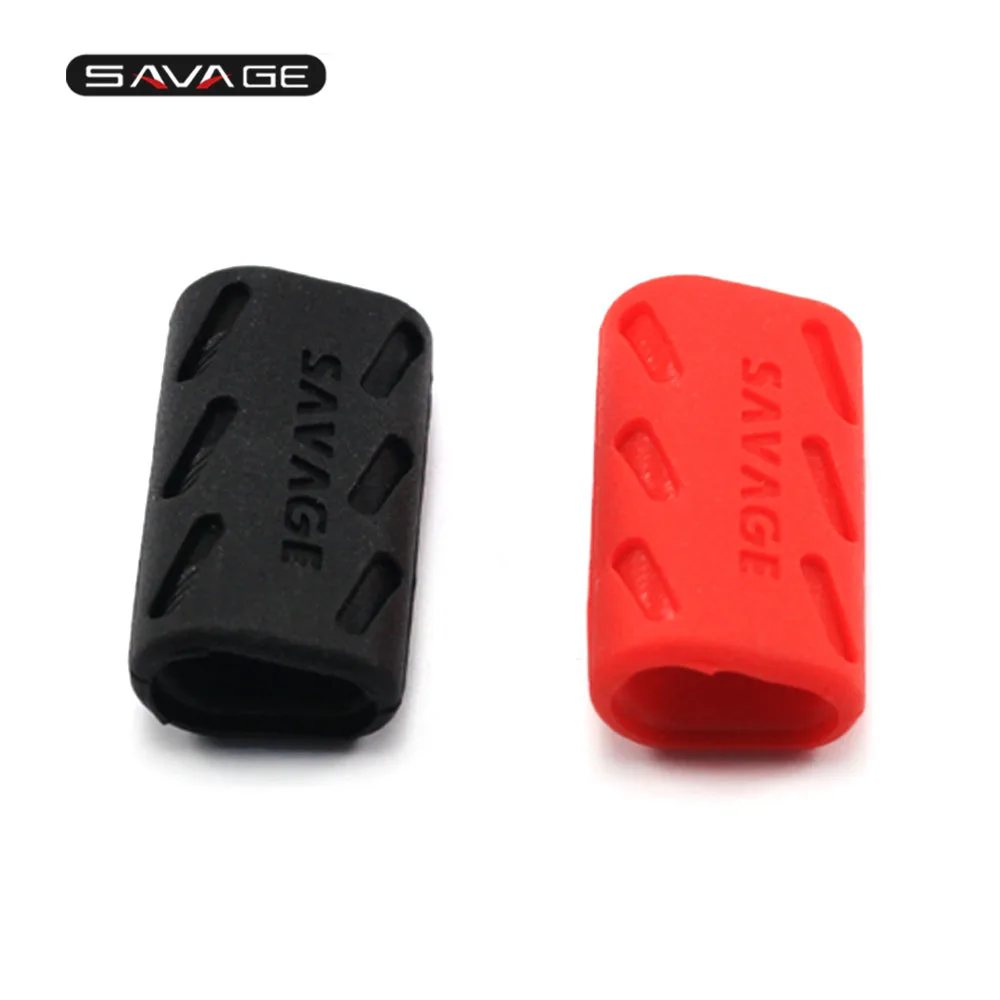 Black Red Ножной рычаг заднего тормоза, педаль передач, ножная накладка, рычаг переключения пальцев, подножки для DUCATI, мотоцикл, мотоцикл, черный/красный - Цвет: Black Red