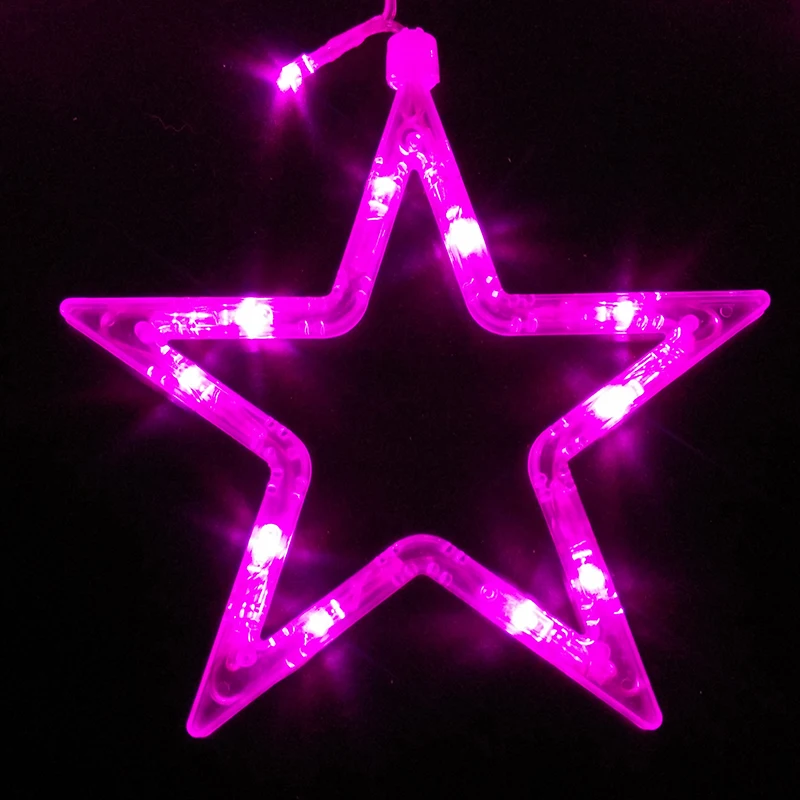 2 М ПРИВЕЛО Звезда Занавес Фары с 12 звезды Свадьба День Рождения Класса партия ВО