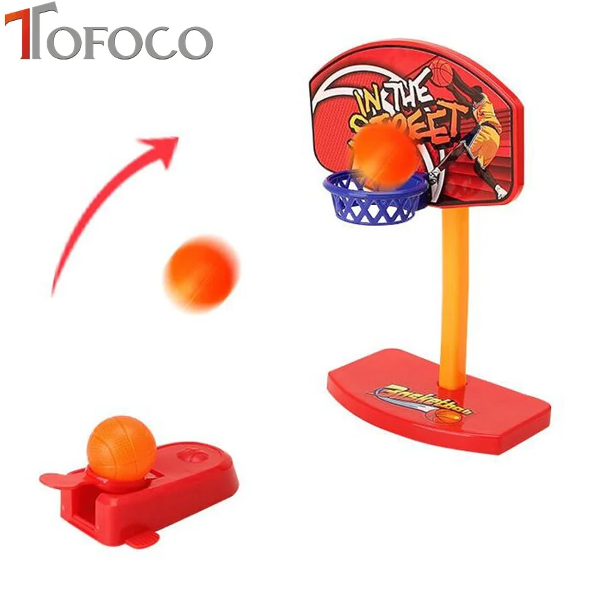 TOFOCO 20 см мини пальчиковые баскетбольные игрушки набор для детей подарки