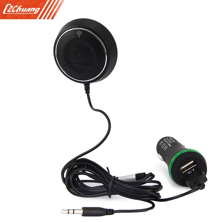 NFC Bluetooth V4.0 автомобильный комплект аудио AUX приемника громкой связи Dual USB Зарядное
