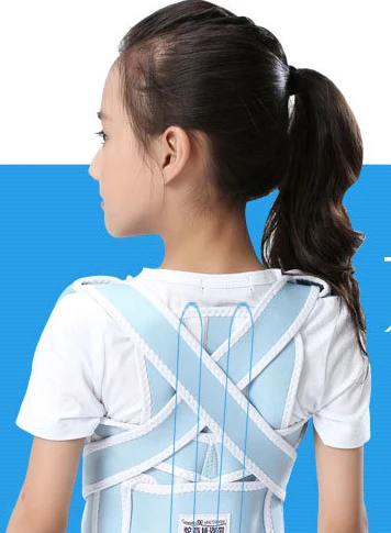 Детский Регулируемый поддерживающий корсет для коррекции осанки позвоночника